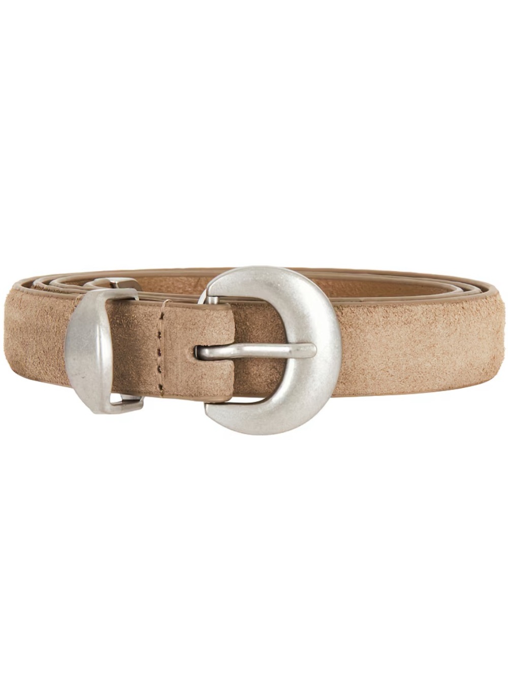 NWT - Madewell Lucie Suede Belt (Walnut)
